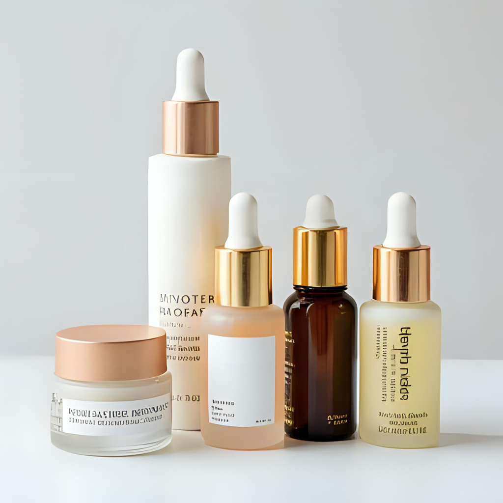 Applying serum before face mask or serum first step in skincare routine — showing correct skin care order with face mask and serum for better absorption and treatment results.