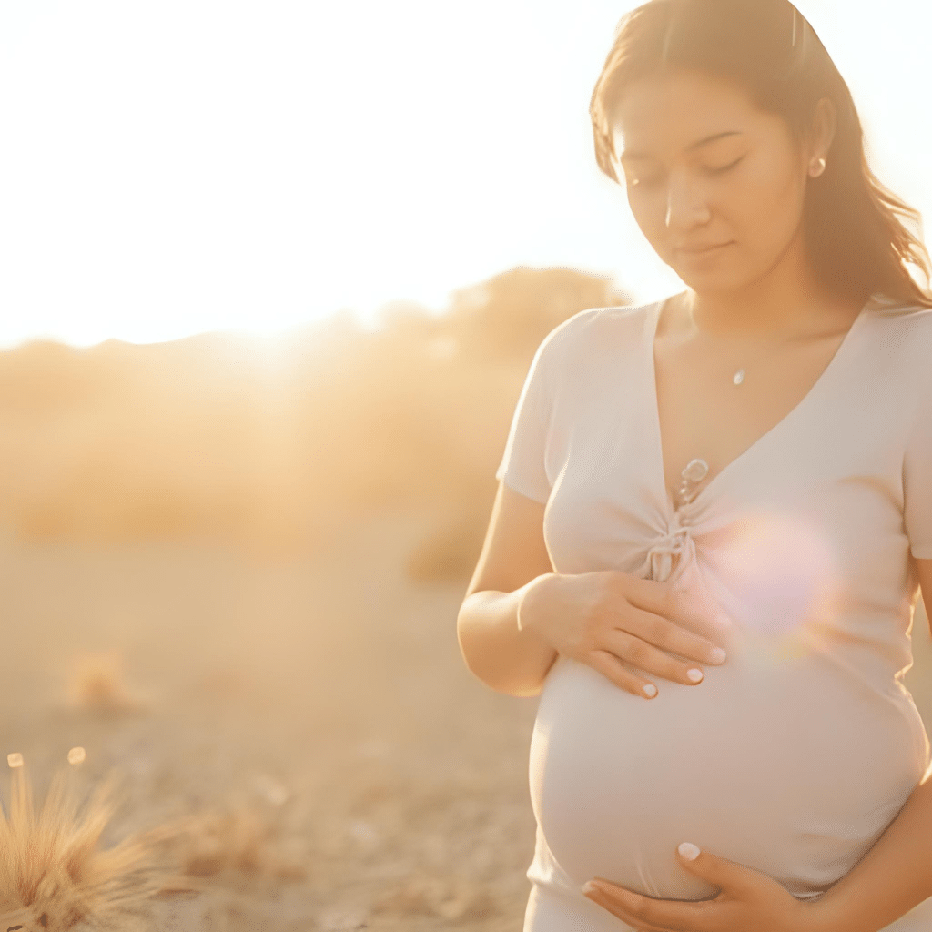 Visual comparison of mineral versus chemical sunscreen ingredients, highlighting zinc oxide and titanium dioxide as the safest choices in the best sunscreen for pregnancy.