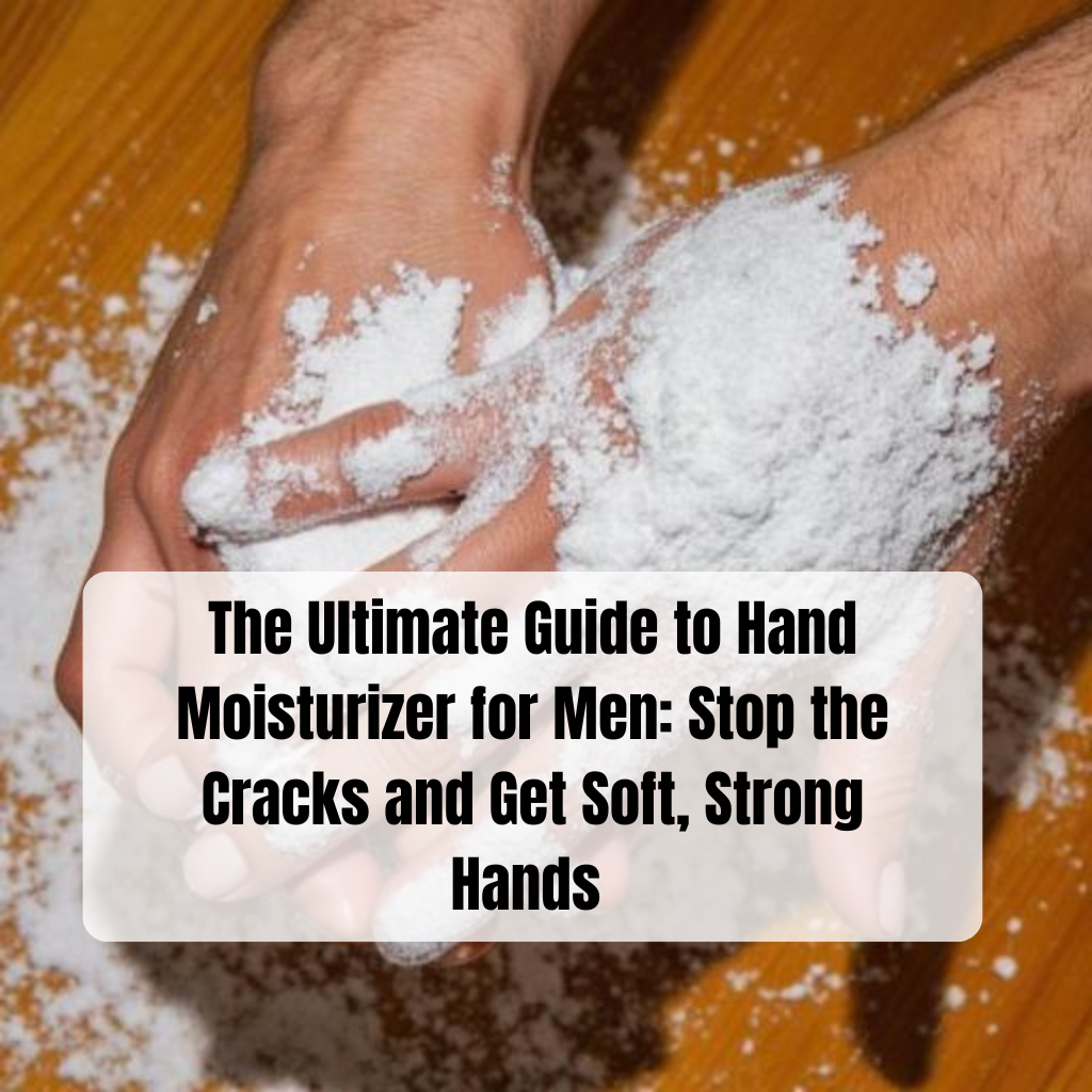 Discount My Cart 282 The Ultimate Guide to Hand Moisturizer for Men: Stop the Cracks and Get Soft, Strong Hands